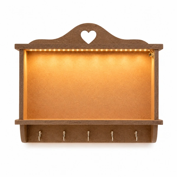 Shadow Box with Key Holder - 12 * 8 * 2.5 inches