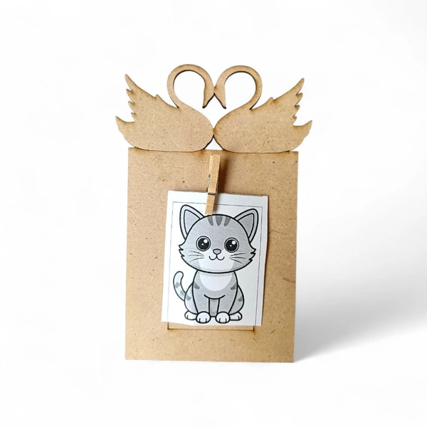 Swan - Photo Fridge Magnet - 5 pcs