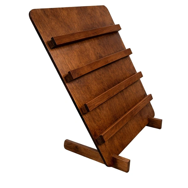 Display Stand - Walnut - dismantling Stand Jewelry / Earring Card Display - Small