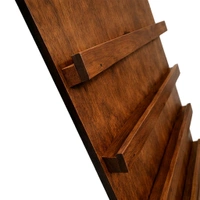 Display Stand - Walnut - dismantling Stand Jewelry / Earring Card Display - Small
