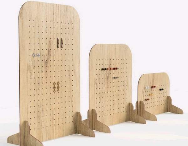 Simple Earrings Showcase / Earring Stand Organiser Set 3 Sizes 