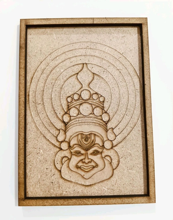 Pre Marked Coaster Square For Resin - 5 Katakhali - 4
