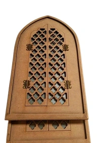 Jharokha Mirror With Jali Door
