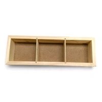 Wooden Dry Fruits Box With Partition - Set of 4