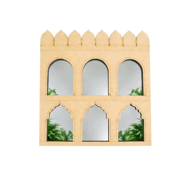 Jharokha With 6 Mirror - 18 * 19 inches