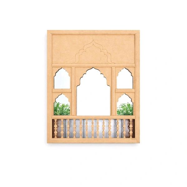 Jharokha With 5 Mirror - 18 * 19 inches