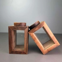 Wood spice container