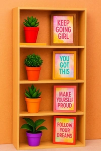 MDF miniature shelf / Rack - 1pc