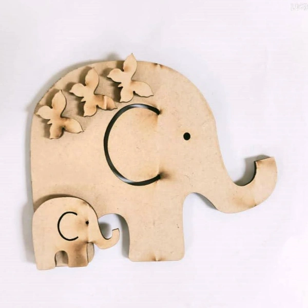 Baby & mother Elephant - 3.5" - 4", 2.5mm+2.5mm, 9207