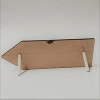 Desk Name plate with acrylic name plate - 15 x 5, 12mm