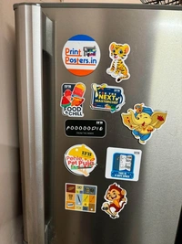 Custom Acrylic fridge magnet UV printed - 50 pcs 3x3 inches -