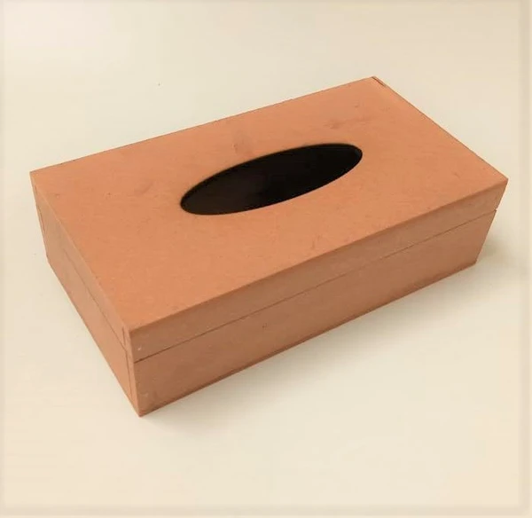 Stylish Tissue Box with Lid - 11"/5"/4", 8mm, 3063