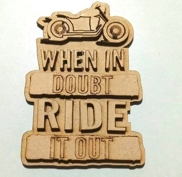 When in doubt RIDE it Out - 3.5" - 4", 2.5mm+2.5mm, 9266