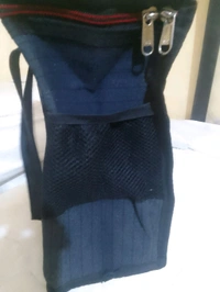 Canvas Lunch Bag  - Blue, Hight 32cm Bergth 25cm Side 16cm