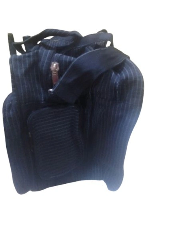 Canvas tools bag (luggage bag ₹599 only) 1year warrenty size 18×13 inch side 8 inch - Blue, 18×13 Side 8 Inch