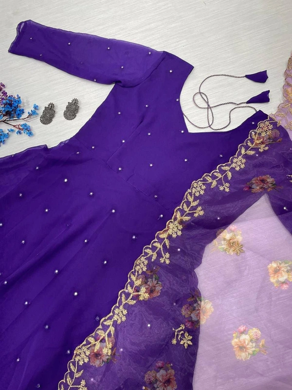 MIRROR DRESS - Purple, S-36