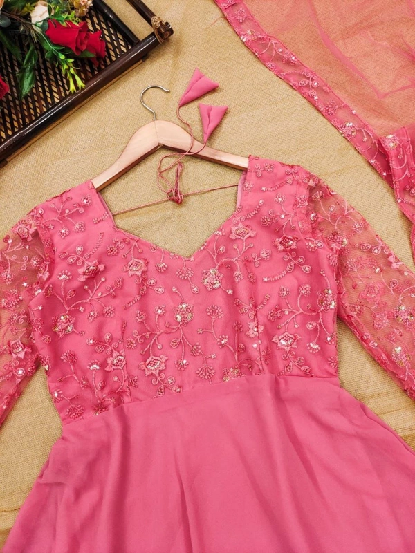 PINK ANARKALI  - Pink Salmon, M-38
