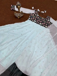 MONA ANARKALI  - Baby Blue, L-40