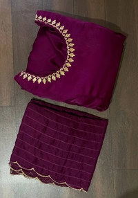 Cut Work - wine, L-40