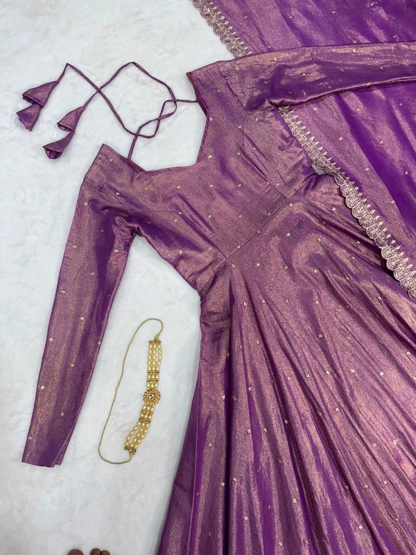 Tissu Gown  - Lavender, S-36