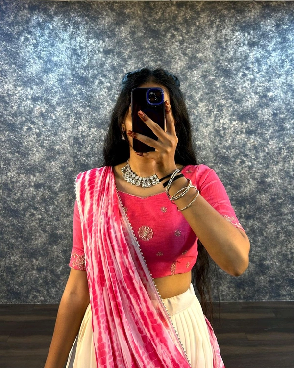Water Sibori  - Pink, 3XL-46