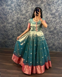 Dariya  - Teal, L-40