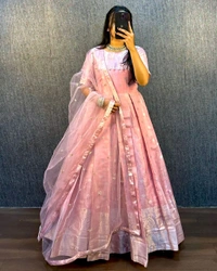 GOWN  - Blush Pink, M-38
