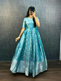 GOWN  - Curious Blue, XXL -44
