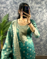 Suganya  - Eastern Blue, Xxxl -46