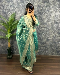 Suganya  - Eastern Blue, Xxxl -46