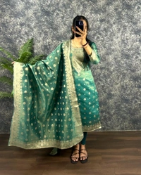 Suganya  - Eastern Blue, Xxxl -46