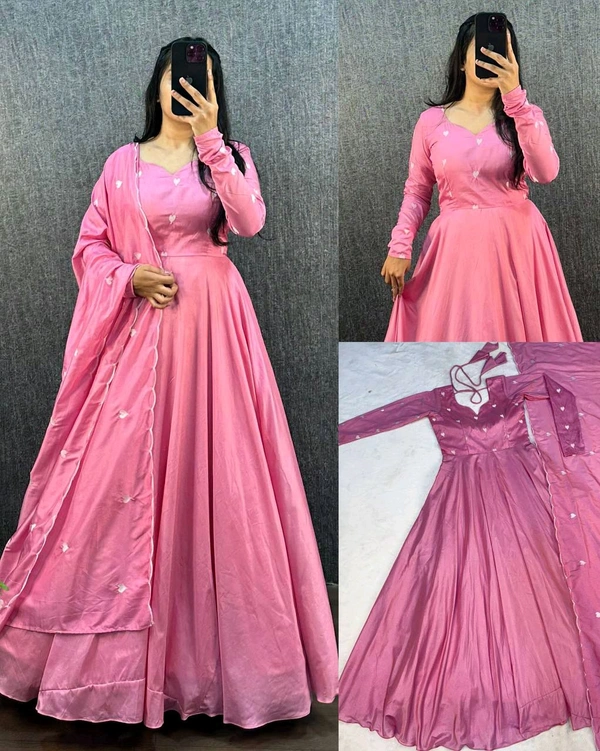 Aadya Heart  - XL-42, Lavender Rose