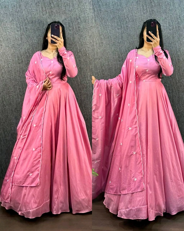 Aadya Heart  - XL-42, Lavender Rose