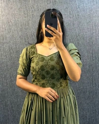 Sundari Recreation Sai Pallavi  - green, 2XL-44