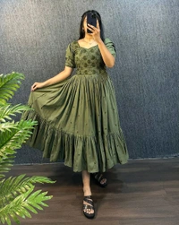 Sundari Recreation Sai Pallavi  - green, 2XL-44