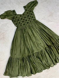 Sundari Recreation Sai Pallavi  - green, 2XL-44