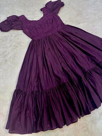 Sundari Recreation Sai Pallavi  - Medium Red Violet, S-36