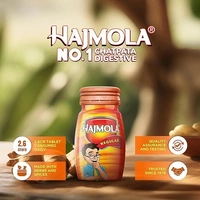 Hajmola Dabur Hajmola Tasty Digestive Tablets (Regular Flavour) - 120 Tabs - 120 TAB