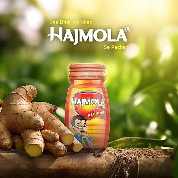 Hajmola Dabur Hajmola Tasty Digestive Tablets (Regular Flavour) - 120 Tabs - 120 TAB