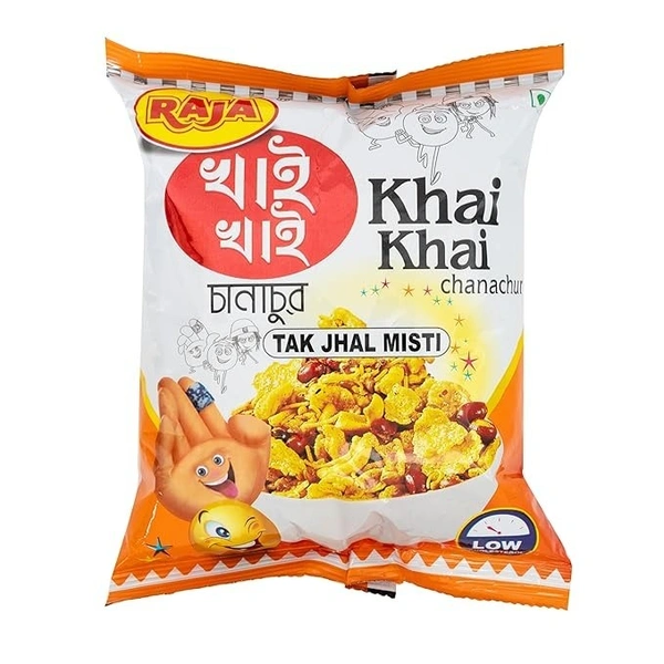 Raja Khai Khai Chanachur Tok Jhal Misti - 400 GM