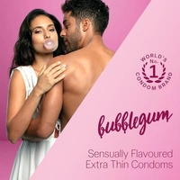 Durex Bubblegum Flavored Condoms (3pcs) - 3 Pieces