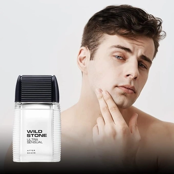 Wild Stone Ultra Sensual After Shave Lotion for Men - 50 ML