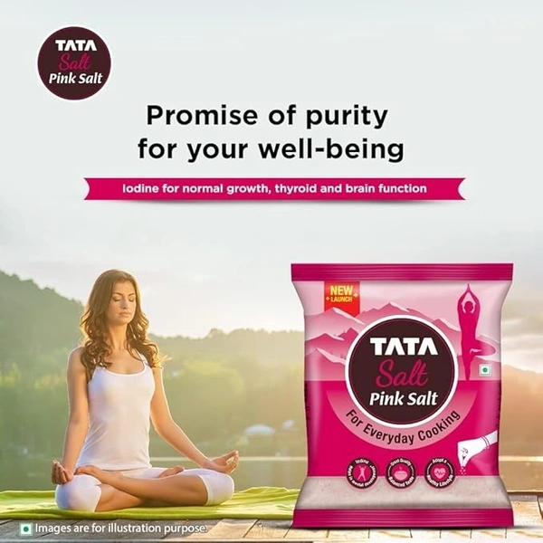 Tata Salt Pink Salt (Sindhuk Salt) - Sendha - 1 KG