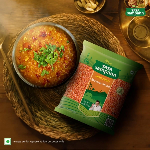 Tata Sampann Small Masoor Dal - 500 GM
