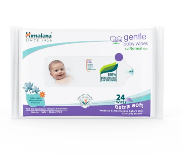 Himalaya Gentle Baby Wipes - 72 Pieces
