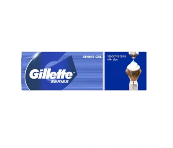 Gillette Sensitive Skin Shaving Gel with Aloe