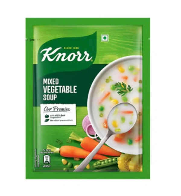 Knorr Classic Mixed Vegetable Soup with No Added Preservatives - 40 GM