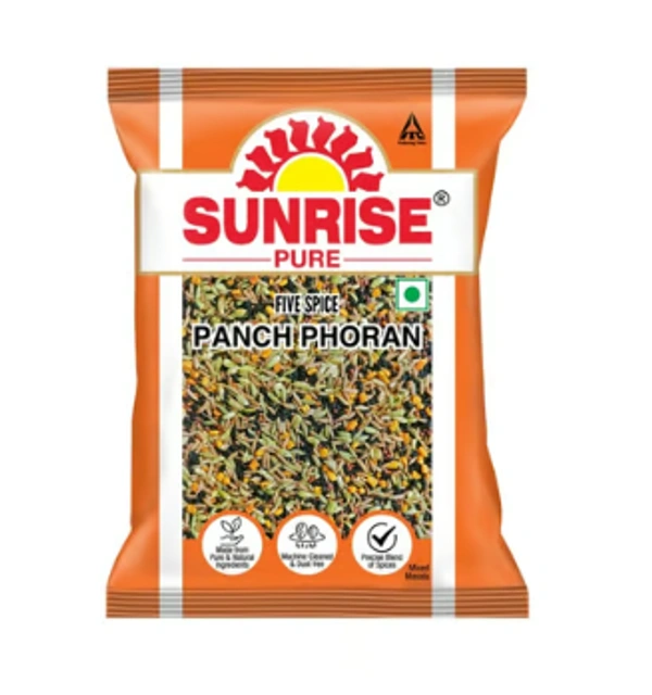 Sunrise Pure Panch Phoron Whole, 5 Spice (Panch Phoron Pura) - 50 GM