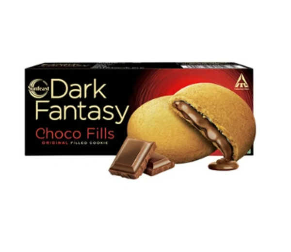 Sunfeast Dark Fantasy Biscuit - Choco Fills Cookies - 69 GM