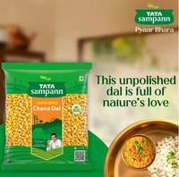 Tata Sampann Unpolished Chana Dal (Cholar Dal) - 500 GM
